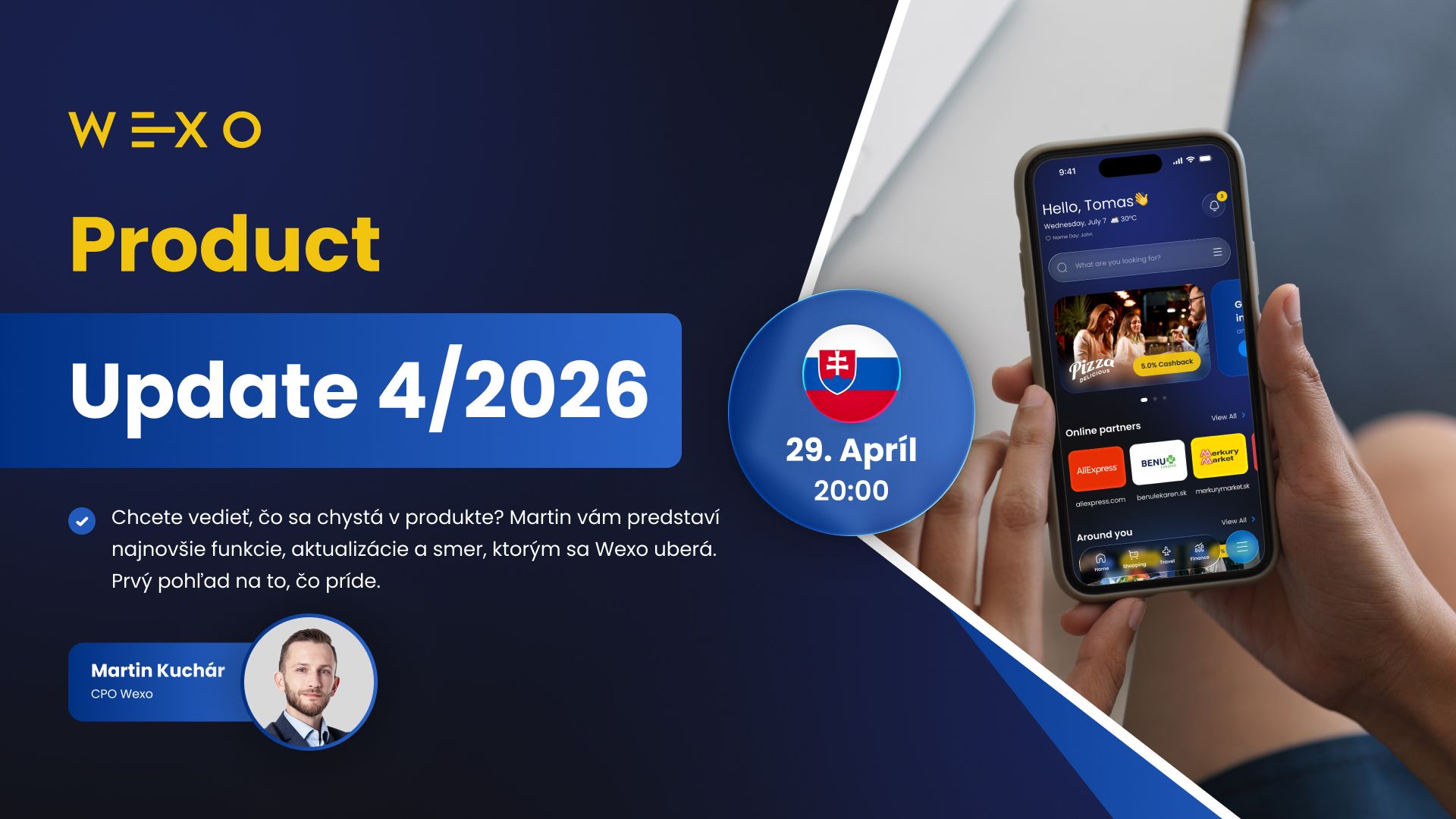 Wexo Product Update 4/2026 🇸🇰